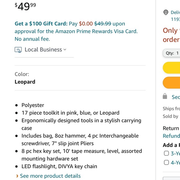 FREE W/PURCHASE Real Housewives of NY fans! Diyva toolkit NWOT - Picture 8 of 8